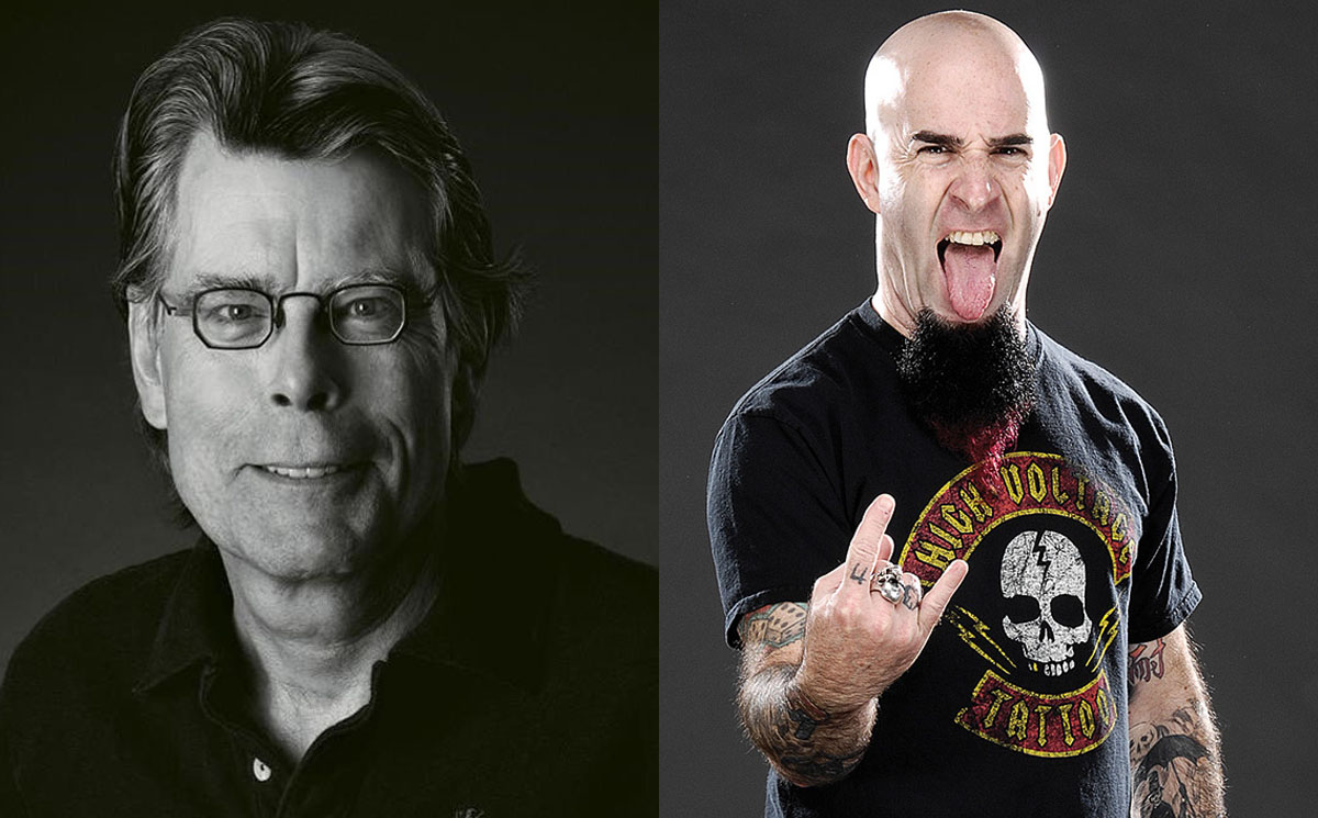 Stephen King y Scott Ian de Anthrax