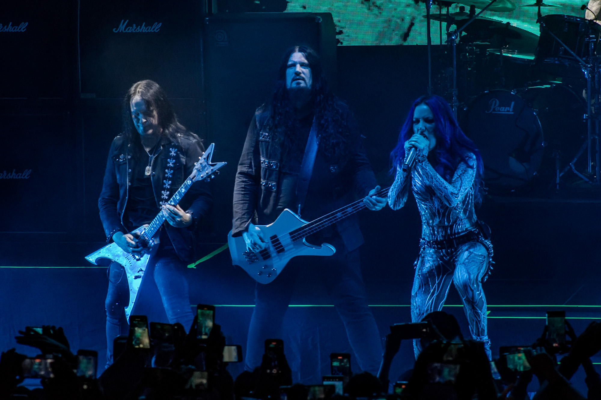 Arch Enemy en el Circo Volador cerrando el tour Largo Camino al Inframundo... foto: Germán García/Dilemma Entertainment