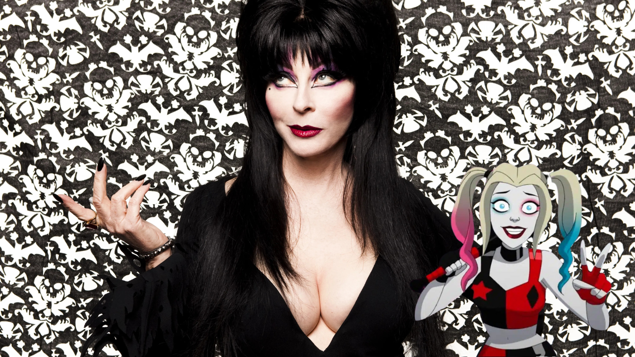 Harley Quinn y Elvira en un mismo cómic