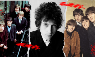 The Beatles, The Rolling Stones y Bob Dylan