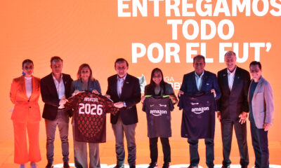Amazon es nuevo patrocinador de la Liga MX, varonil y femenil, además de la selección nacional. Foto: Daniel Márquez