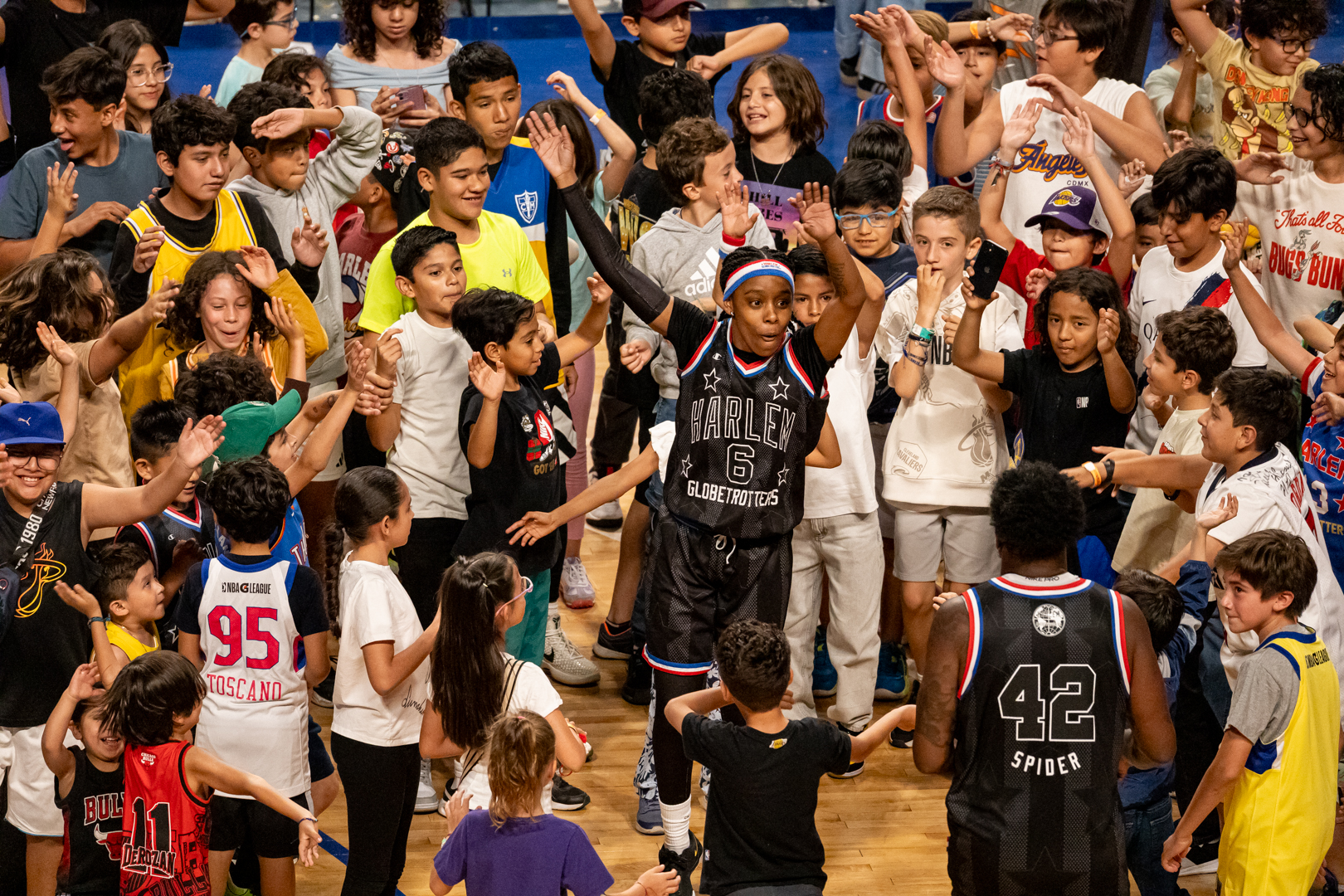 Los Harlem Globetrotters estuvieron de nueva cuenta en la Arena CDMX / Fotos: Sadi Hernández