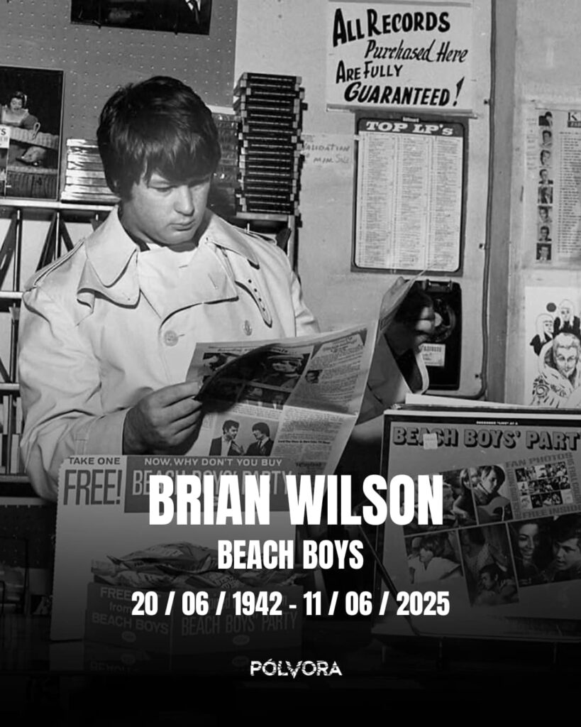 Brian Wilson de Beach Boys falleció el 11 de junio del 2025
