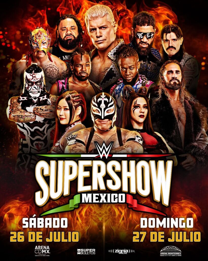 El talento completo, aun está por confirmarse para el Supershow