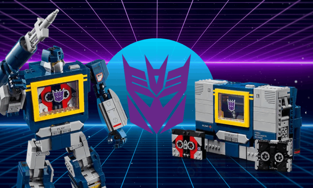 Soundwave: el primer decepticon de la línea LEGO Icons Transformers