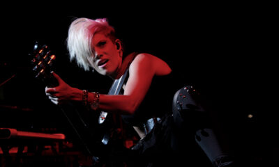 Korey Cooper de Skillet en el Uproar Festival / Foto: Andre Dulché