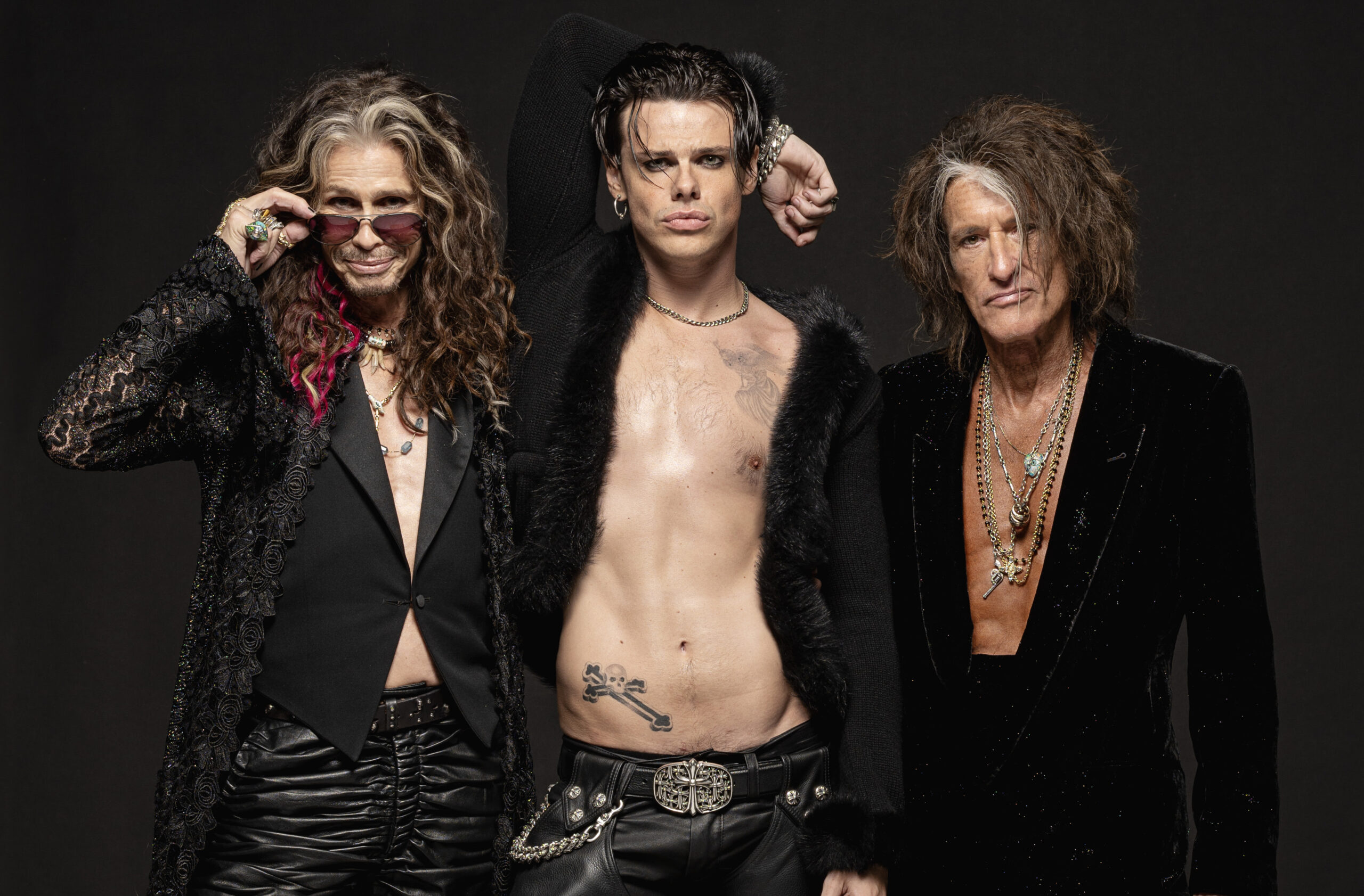 Steven Tyler, Yungblud y Joe Perry para One More Time