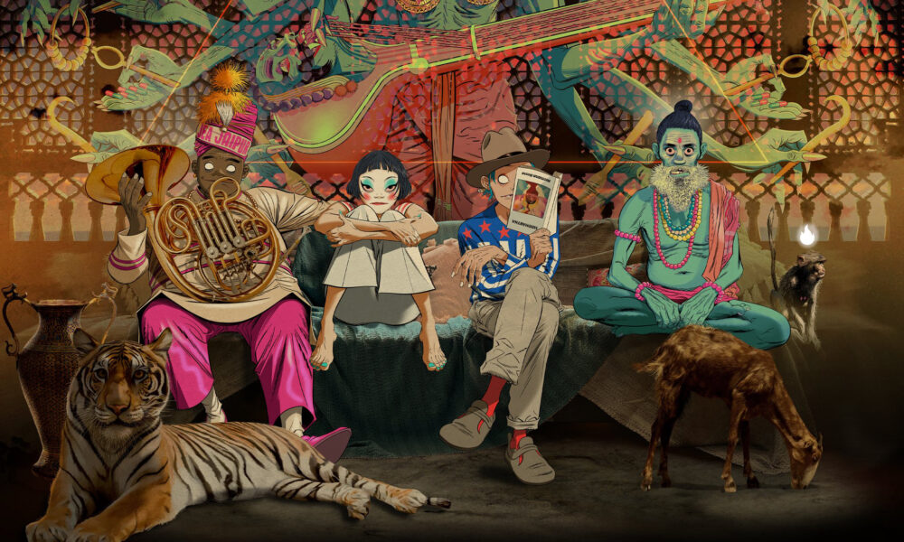 The Mountain de Gorillaz tendrá de invitados a Idles, Johnny Marr, Paul Simonon y Trueno