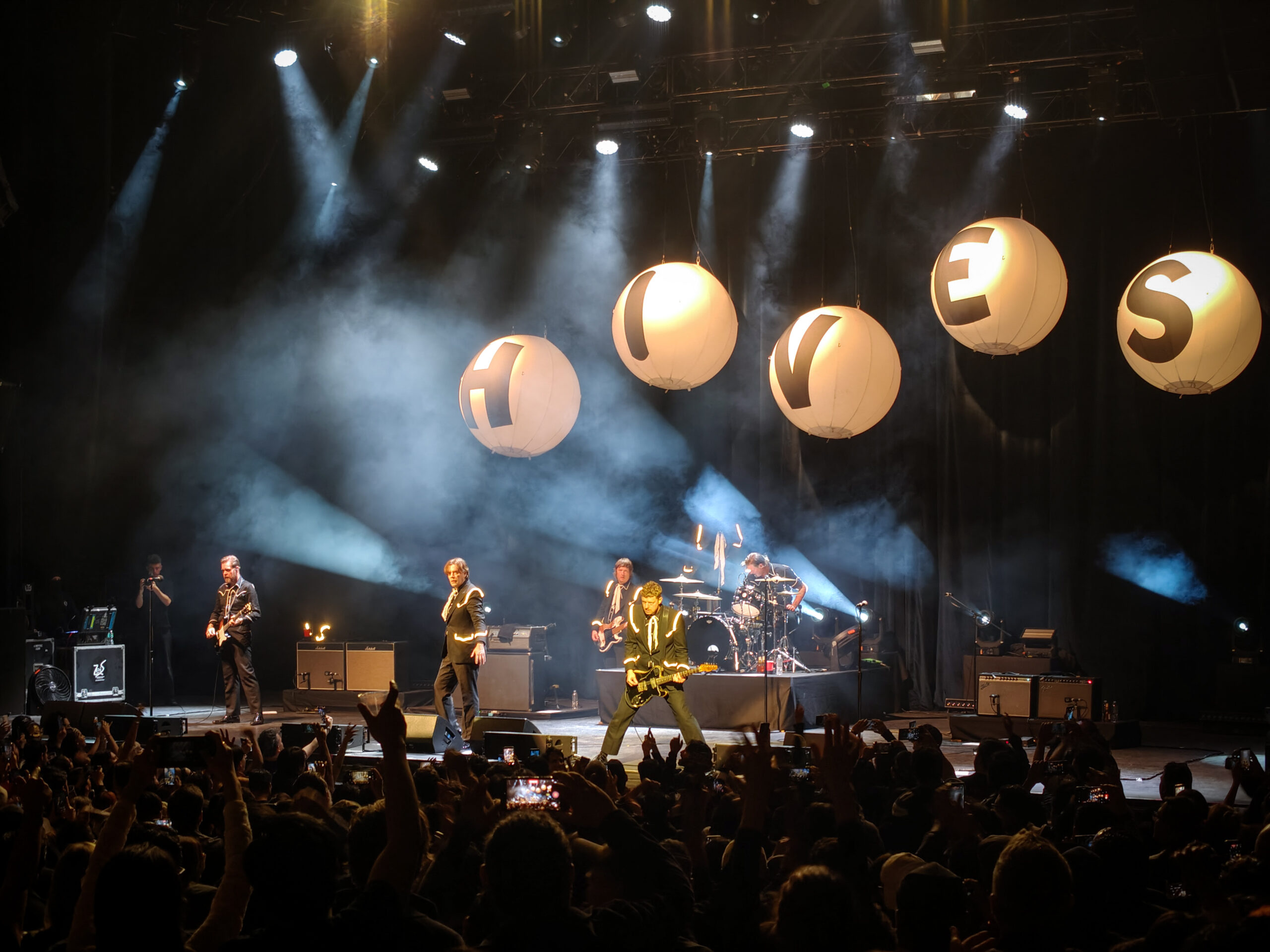 The Hives en el Teatro Metropólitan de la CDMX / Foto: Andre Dulché