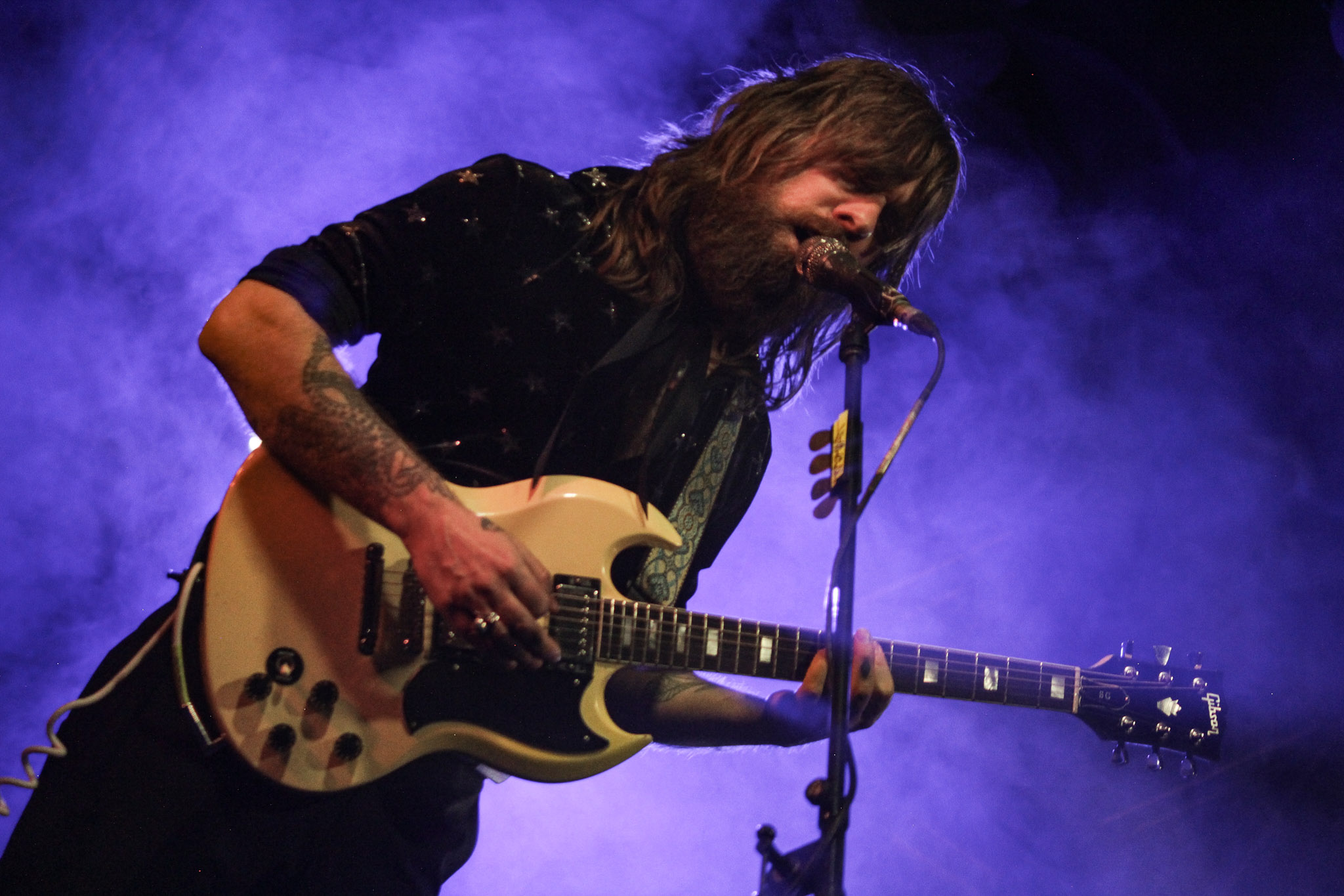 Kadavar en el Pabellón Oeste del Palacio de los Deportes | Foto: Erick Padrón
