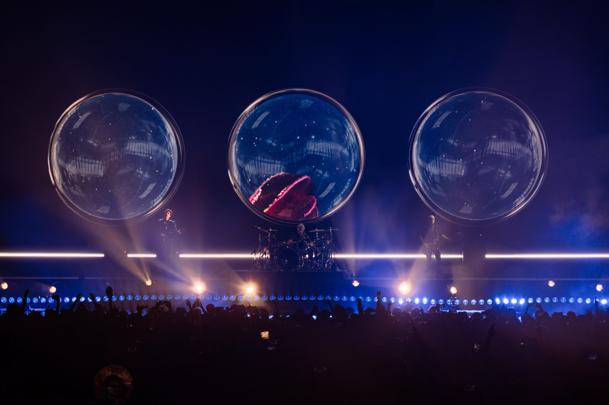 Soda Stereo con su gira Ecos en el Palacio de los Deportes / Foto: Liliana Estrada - OCESA