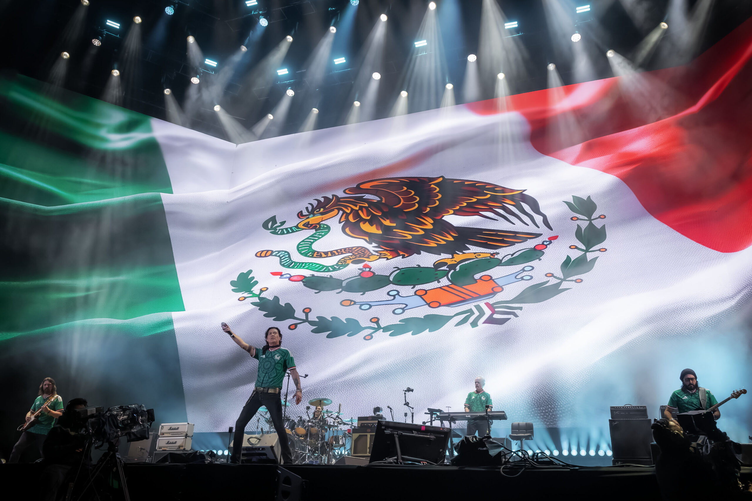 Caifanes desde el Estadio GNP tras la fiebre mundialista / Foto: Lulú Urdapilleta - OCESA