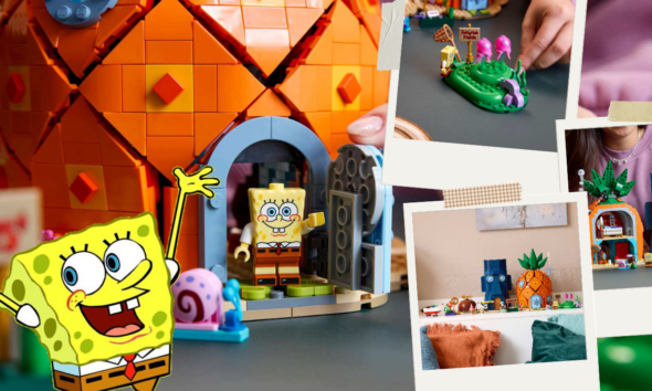 Bobo Esponja x LEGO